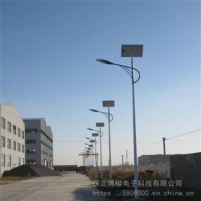 供应济南LED太阳能路灯厂区发光，安装维护简便
