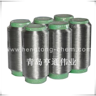 青岛天银纺织专业生产全银纤维导电纤维,屏蔽材料,针织布