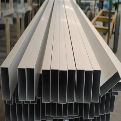 厂家现货6063T5毛坯扁管15x10工业铝型材氧化表面处理铝合金型材