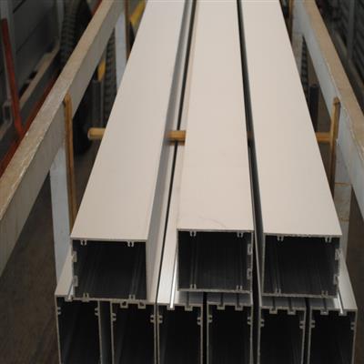 生产厂家现货厂价批发装饰材料长20宽10mm长方形管铝合金铝型材