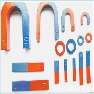 厂家优惠供应铁氧体教学磁铁学生磁铁条形磁铁U型磁铁玩具磁铁