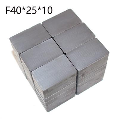 F40*25*10方形黑色磁钢高温强力磁石吸铁石玻璃擦磁铁