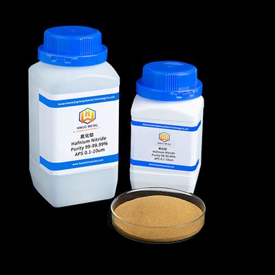 厂家供应99.5%耐高温、XRD检测微米超细氮化铪粉末-325目