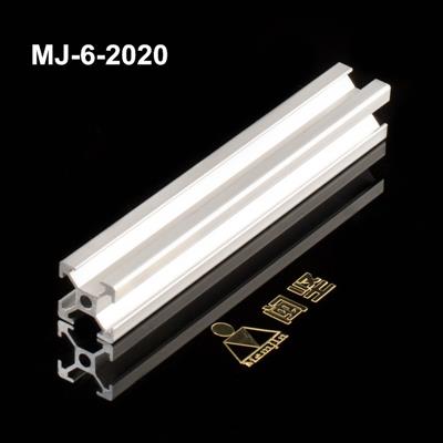 厂家批发铝型材2020欧标轻型方管铝合金型材6063-T5工业铝型材